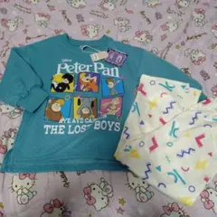 ピーターパン　ロストボーイ　長袖　パジャマ キルト生地　110