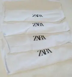【未使用】ZARA 袋 巾着 4枚 まとめ売り!!