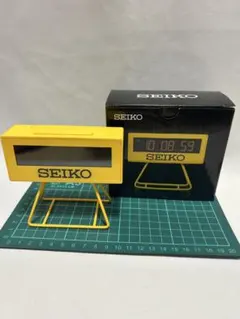 SEIKO SQ815Y ミニスポーツタイマークロック東京マラソン2017限定