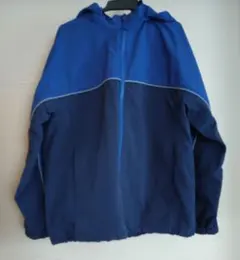 UNIQLO ウィンドブレーカー ネイビー×ブルー 140cm