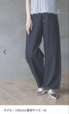 【GLOBAL WORK】 GOODデニムバギーパンツ