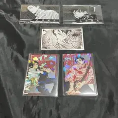 呪術廻戦 乙骨憂太 0巻 28巻 ホログラムクリカ 現場写真 5枚セット