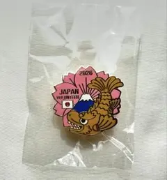 【限定品・レア品】愛知・名古屋2026アジア競技大会 日本ボランティアピンバッジ