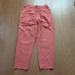 サマンサモスモス パンツ　オレンジ　起毛素材