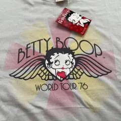 ベティちゃん ベティ・ブープ ビックシルエット Tシャツ グレー