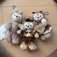 ダッフィー シェリーメイ ぬいぐるみバッジ