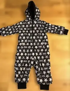 GARACH ジャンプスーツ スノーウェア 90 ギャラッチ 男の子 スター 黒