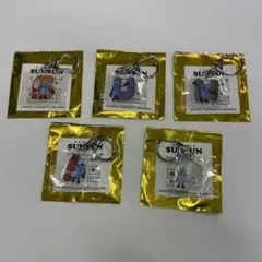 GIGO限定特典　パペットスンスン アクリルキーホルダー　5種コンプセット