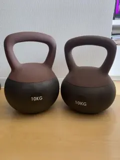 【大阪市西区引取限定】Fkstyle ケトルベル10kg×2 美品のサムネイル