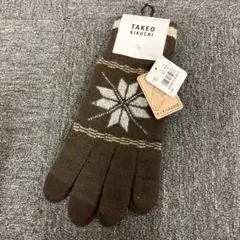 即決 新品 TAKEO KIKUCHI タケオキクチ タッチパネル対応 手袋のサムネイル