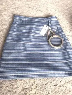 新品⭐︎ボーダースカート