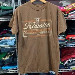 USA古着 ヒューストン ロデオ デカロゴ プリント Tシャツ