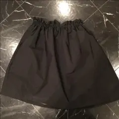 アダムエロペ タフタスカート 黒 38