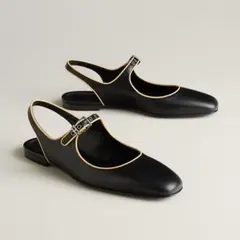 HERMES*ストラップ パンプス リリベット 40 - メルカリ