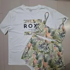 ROXY ボタニカル柄 ビキニ Tシャツ セットのサムネイル