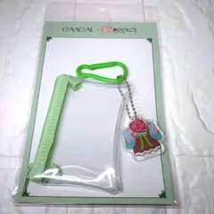新品未使用 薬屋のひとりごと ミニクリアポーチ アクリルチャーム付 猫猫 園遊会