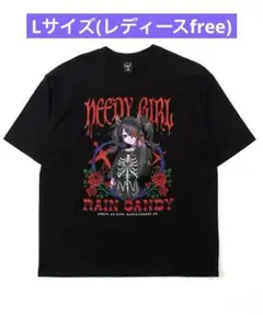 NEEDY GIRL OVERDOSE あめちゃんパンク ロンT Lサイズ - メルカリ