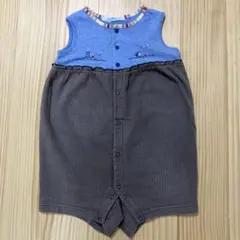 familiar 刺繍付きロンパース　80センチ