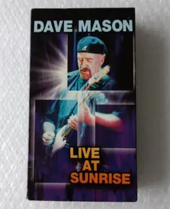 【VHS】デイブ・メイソン/LIVE AT SUNRISE 輸入テープ