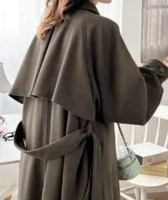 classicalelf 2way スタンドカラー チェスター ロング コート