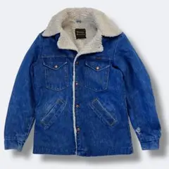 ヒ*ロ様 【イ】70's wrangrer デニム ランチコート USA製 ボア