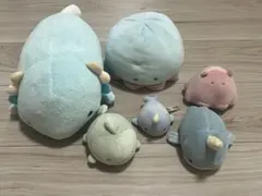 Bleu Bleuet 海の生き物ぬいぐるみ6点セット　マスコット