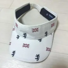 Admiral Golf アドミラル ゴルフ サンバイザー キャップ 帽子 白のサムネイル