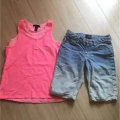 【GAP】タンクトップ・ジーンズ