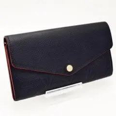 ルイヴィトン モノグラム アンプラント ポルトフォイユ サラ マリーヌルージュ