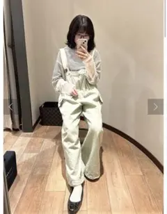 CIAOPANIC TYPY 2WAYサス付きデニムワイドサロペット