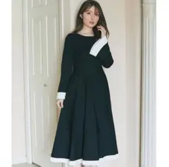 【美品】tocco closetロングニットワンピース