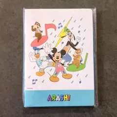 ミッキー　ARASHI　メモ帳　嵐を旅する展覧会　公式グッズ