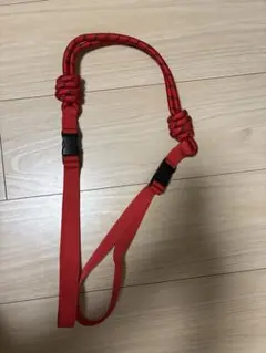ボールアンドチェーン 用 ショルダーストラップ ブラック×赤のサムネイル