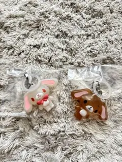 シュガーバニーズ めじるしアクセサリー しろうさ くろうさ