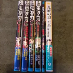 鬼滅の刃 ノベライズ ～きょうだいの絆と鬼殺隊編～６冊セットマスク2枚付き