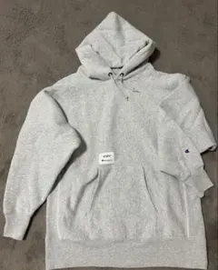 WTAPS × Champion REVERSE WEAVE パーカーXLグレーのサムネイル