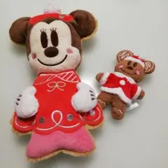 ディズニークリスマス2014 ミニーちゃんぬいぐるみ&キーホルダー2こセット‼️