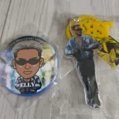 ELLY 3連キーホルダー •缶バッジJSB FOREVER~ONE~