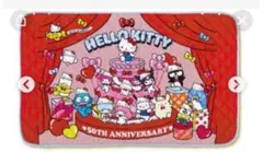 新品 ⭐️ サンリオ ハローキティ　50周年　 もこもこブランケット　限定