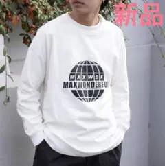 新品 Good Riddance アース フロントプリントロンT ホワイト 白