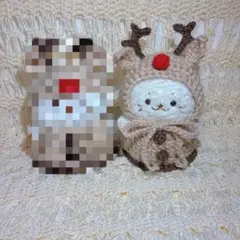 【しろたんぽてぽてマスコット用】ふたごトナカイたん　どん様専用ページ