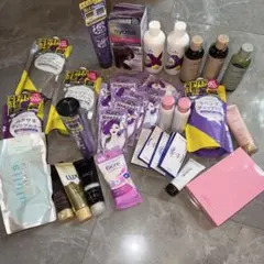 ムラサキシャンプーなど　バイオレットカラー　新品がほとんどのサムネイル