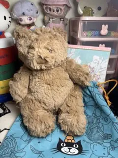 希少レア☆Jellycat、Jellykitten☆ゾウのぬいぐるみ☆平成レトロ