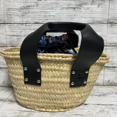 新品　ランバンオンブルー　 かごバッグ 巾着型　定価26400円
