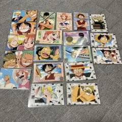 ONE PIECE ラミネートカード　当時物 14枚 ONE PIECE ラミネートカード 当時物 14枚 - メルカリ