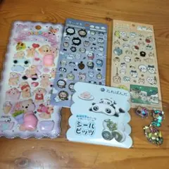 おしりシール おはじきシール ちいかわ 日焼けキティちゃん まとめ売り 匿名配送