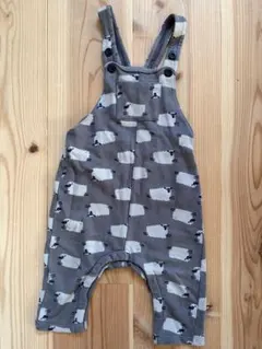 プチバトー　羊　オーバーオール　サロペット