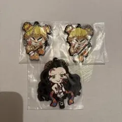 一番くじ鬼滅の刃 ラバーストラップ 3個セット