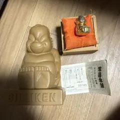 ビリケン 置物 貯金箱 セット