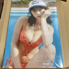 新品未開封】菊地姫奈さんカレンダーブック2026二冊組生写真付き